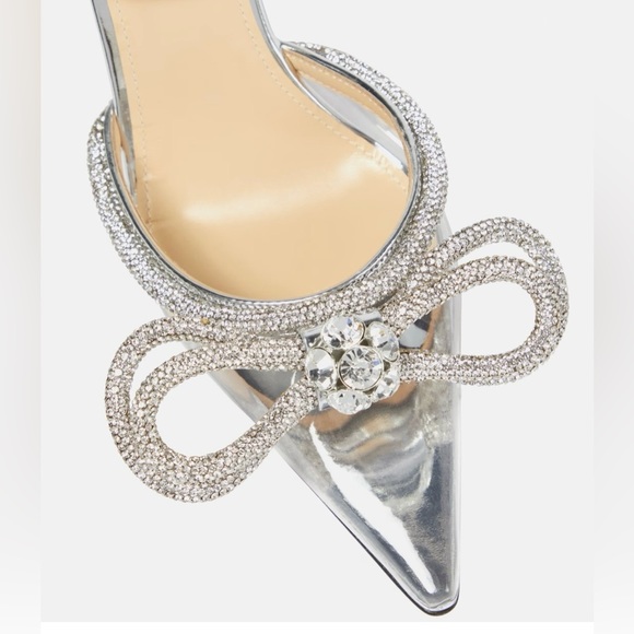 Double bow embellished pumps - Picture 4 of 9